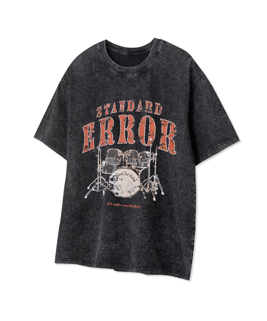STANDARDERROR [2Pack] Pigment Short Sleeve T-Shirt Package (8 Types) (B Type)
