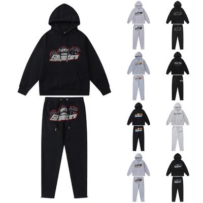 Ensemble de jogging pour femme avec sweat à capuche à manches longues et pantalon long de sport, ensemble deux pièces