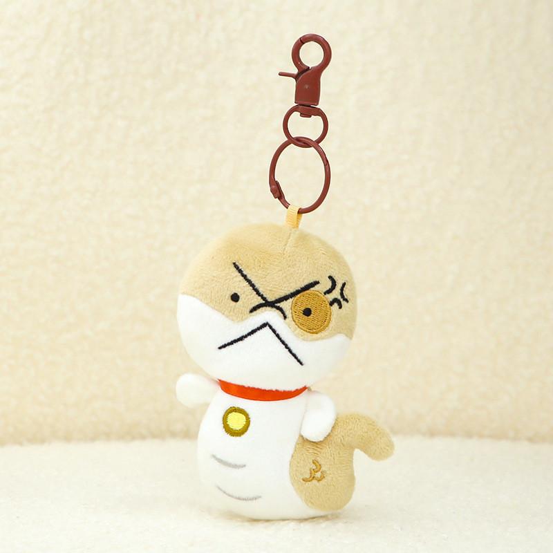 Expressive Dog Snake Plush Toy Keychain Collectible Gift For Friends With Adorable Expressions