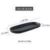 Ceramic Tray Decorative White Oval Breakfast Western Food Dessert Plate Multi-function Jewelry Storage Home Kitchen Supplies