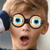 Lustige Brillen Halloween Lustige Augapfelbrillen Kostümzubehör Urkomische Brillen Spielzeug für Verkleidungsparty Geburtstag Fotografie