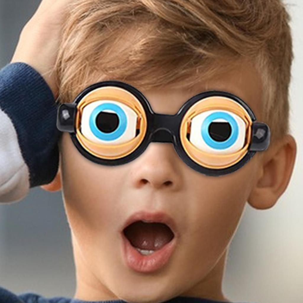 Roliga Glasögon Halloween Roliga Ögonglobsglasögon Kostymtillbehör Hysteriska Glasögon Leksak för Utklädningsfest Födelsedag Fotografering