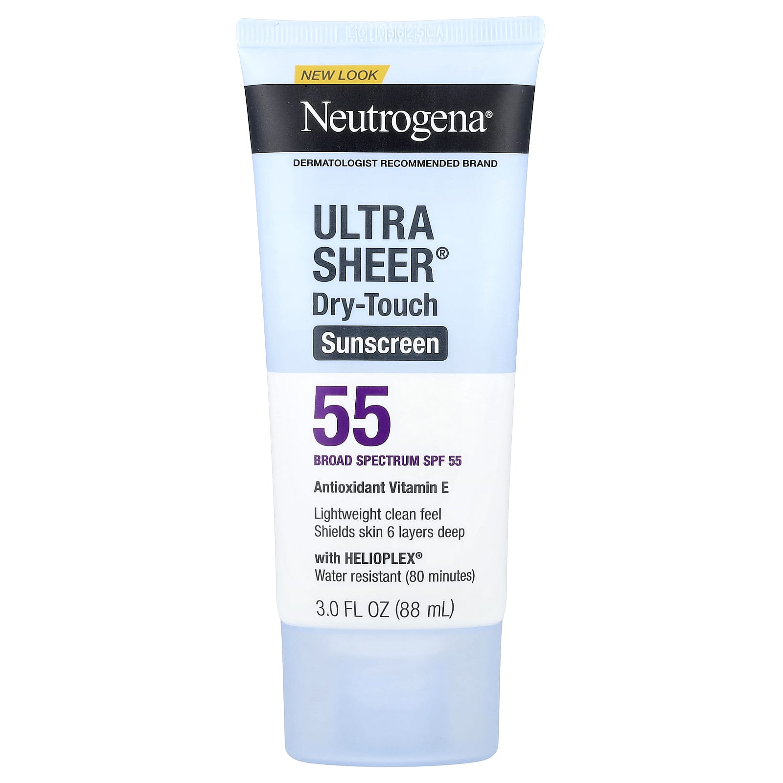 Neutrogena, Ultra Sheer® Dry Touch Sunscreen, SPF 55, 3 fl oz (88 ml)