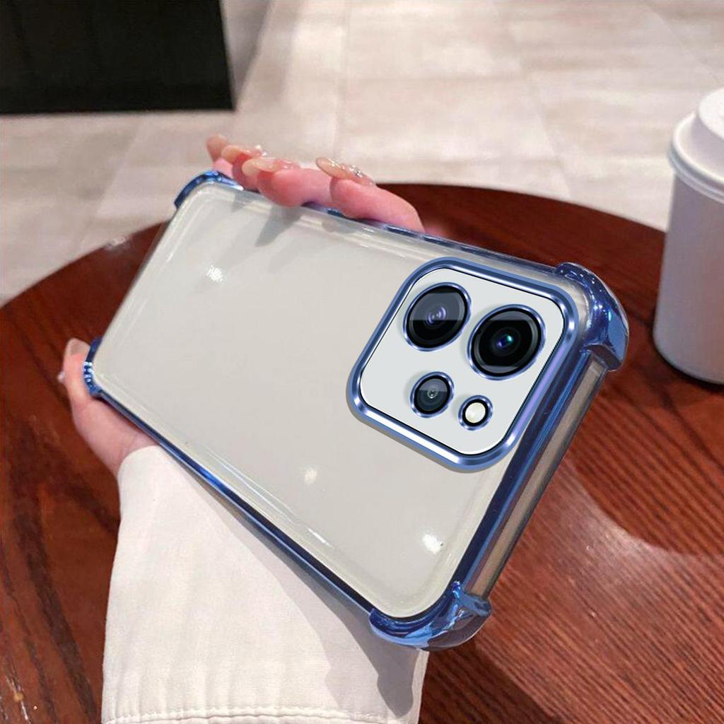 Case for OPPO Reno15 Pro Max 5G Electroplated Color Border Clear Phone Casing Cover