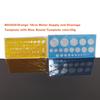 1Pcs Gifts Drawing ruler ruler Draw a circular ruler Geometric template Mathematical Template Multi functional graphic template