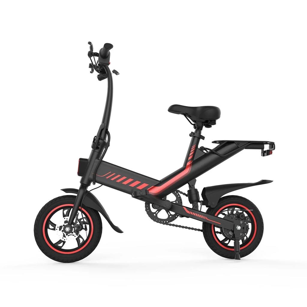 Y1S Elektrische Fiets 400W motor 36V 10,4ah Batterij 14 Inch Band Ebike 25 Km/h Max Snelheid 30-40Km Bereik Elektrische Fiets