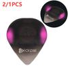 2/1 Stück Leuchtende Gitarrenplektren Rutschfestes Gitarrenplektrum Jazz-Plektrum LED-Licht für Elektrische Akustische Gitarre Bass Folk Farbe Bling Pick
