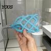 Durable Shower Head Head, 3D Printed Hollow Woven Rainfall Sprayer, Clog-Free Detachable Easy Clean Installation Bathroom Accessory