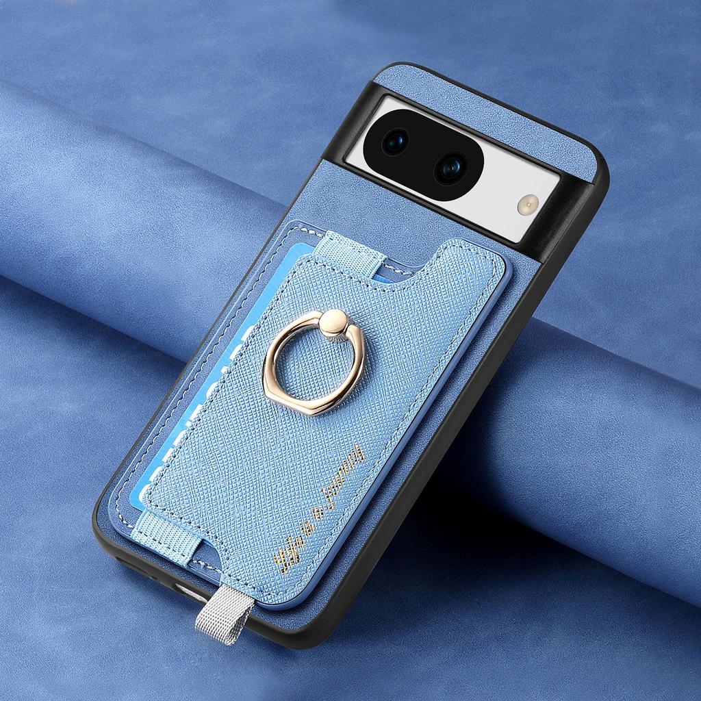 Google Pixel 10 Pro Case with Magnetic Ring & Card Holder, Compatible with Pixel 9A