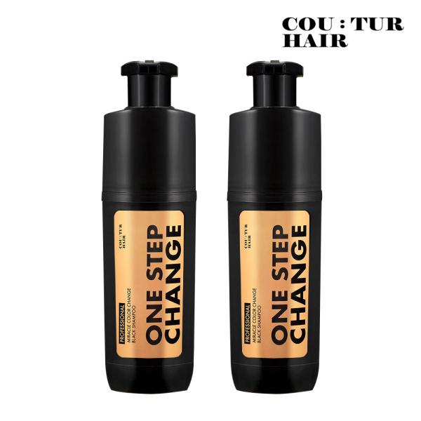 

COU:TUR HAIR Professional Miracle Color Change Black Shampoo 180ml Season 3 x2