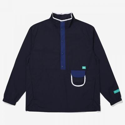 Anorak Open Collar  Navy  23ss