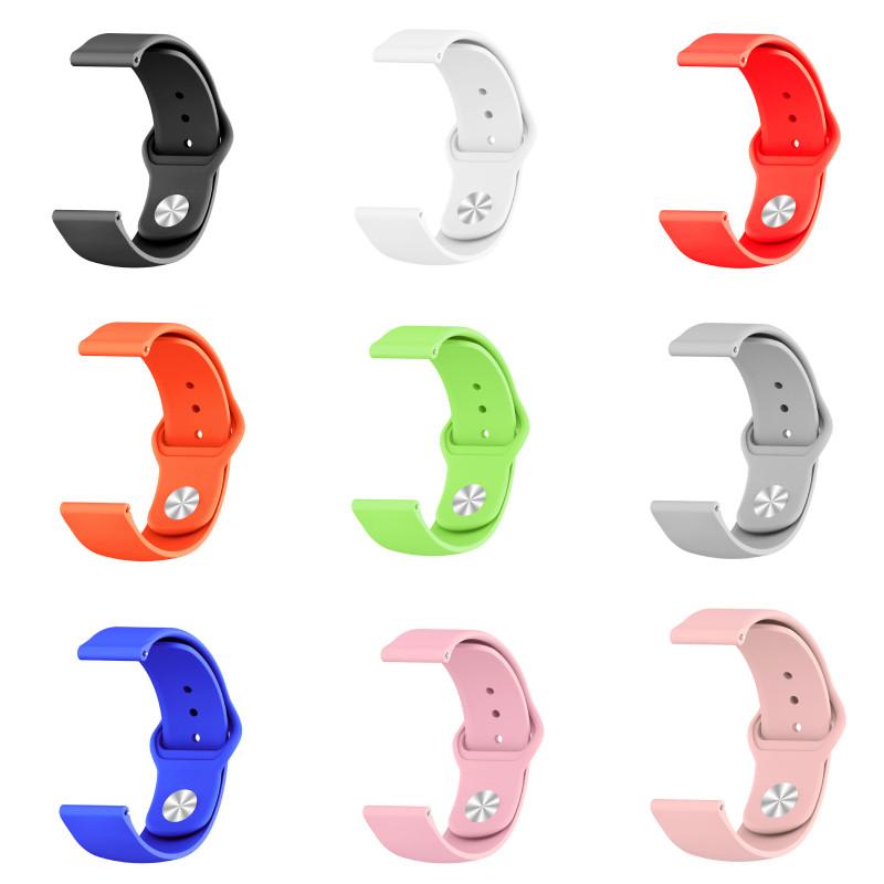 Replacement Silicone Wrist Bracelet Sport Band Strap For 42mm 38mm