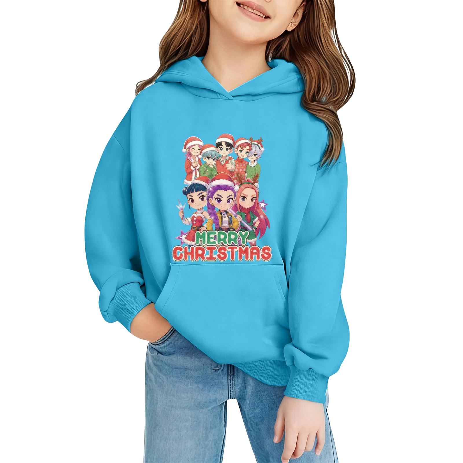 

Рождественский свитшот KPDH Huntrix, Рождественская футболка Merry Huntrix, Охотники Зои, Фан Huntrix 160