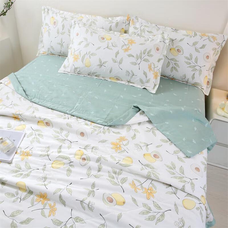 Manya Home Printed Cotton Gauze Summer Comforter