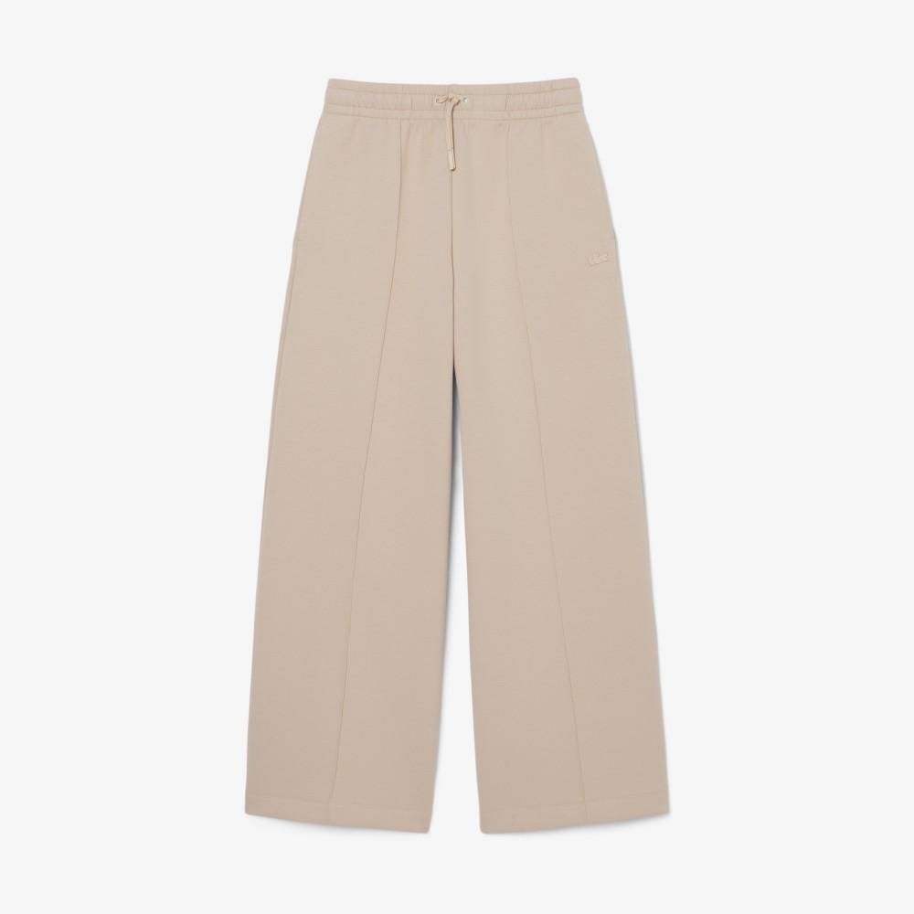 [Lacoste] Women's Double-Face Wide Track Pants XF6620-56GX6F