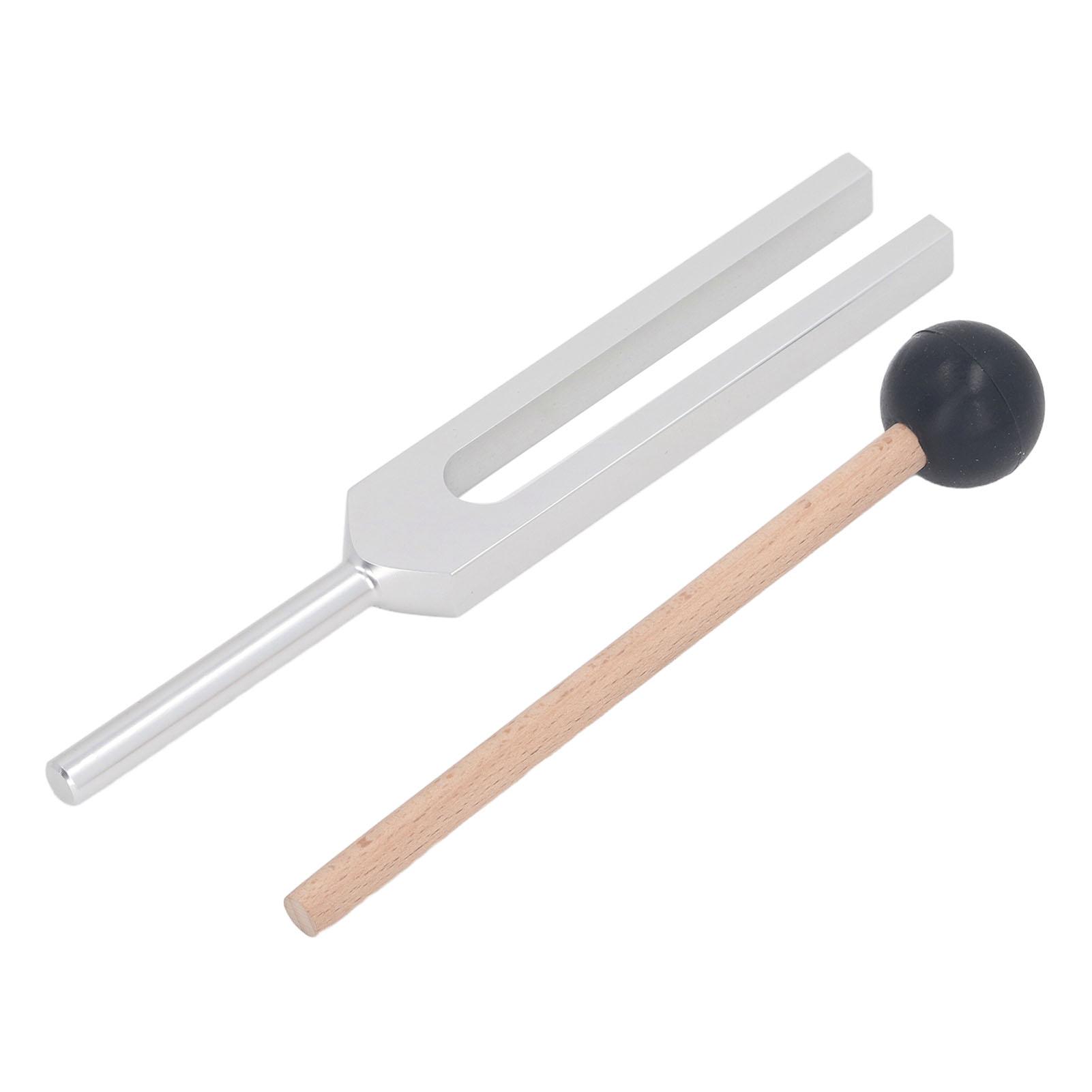 Камертон 528 Гц из алюминиевого сплава с силиконовым молоточком и салфеткой для очистки, для исцеления чакр, медитации