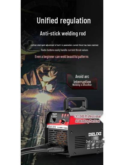 Delixi Dual Voltage High-Power Multi-Function Digital Welder
