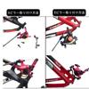 QIRUN ZOOM HB-100 Bicycle Brake Mountain Bike Line Puller Hydraulic Disc Brake Set, Caliper Tool, Front/Rear Set, MTB Parts