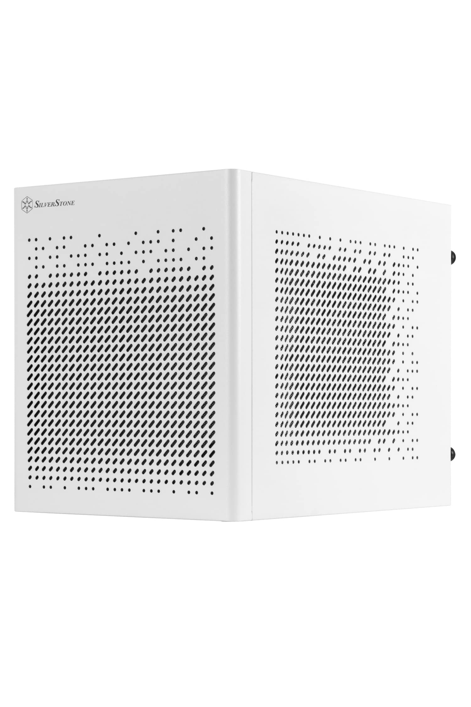 

Silver Stone silverstone SG16 water cooling compatible ITX size cube case power supply compatible small PC case white Japanese distributor ATX/SFX білий