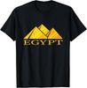 Giza Pyramids Egyptian Souvenir T-Shirt Featuring Pharaoh Design