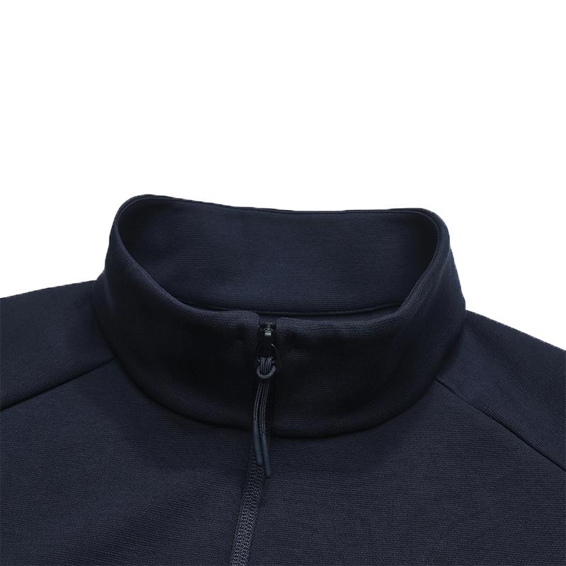 FILA Fitness Series Simple Sports Casual Training Everyday Versatile Warm Comfortable Jacket Men jackets Dark-Blue A61M611501FNV