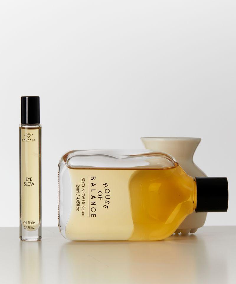 Slow Aging Set (iSlow 9ml + BodySlow Oil 120ml + Gua Sha)