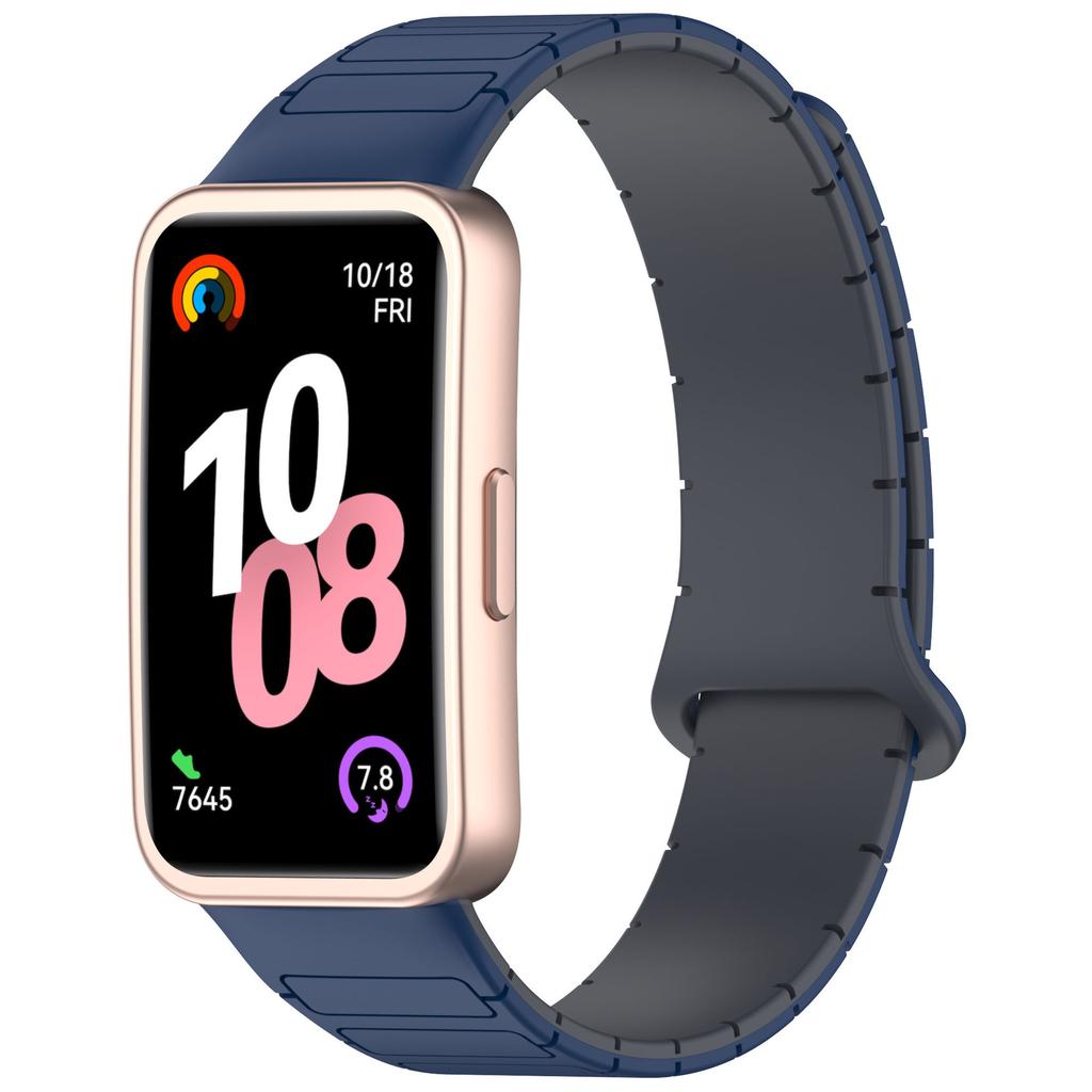 Magnetic Straps for Huawei Band 10 9 8 Strap Accessories Adjuseable Silicone Replacement Bracelet Correa Huawei Smart Band10 9 8