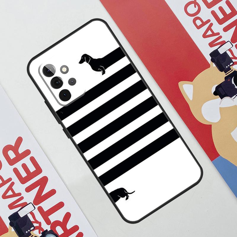 Dachshund Dog Case For Samsung Galaxy A36 A35 A55 A06 A16 A26 A56 A53 A32 A52 A33 A13 A14 A34 A54 A17 A15
