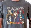 Fleetwood Mac Tour 78 T-Shirt Rock Band On Vintage Black Comfort Colors 1717 Tee