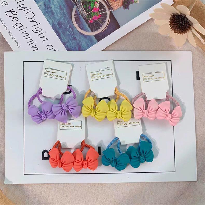 

Корейские принцессы детские резинки для волос - Не повреждающие и милые резинки для волос младенцев и малышей.