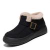 Women's Winter Cotton Snow Boots - Fashionable, Plush-Lined, Non-Slip, Warm, Thick Sole
