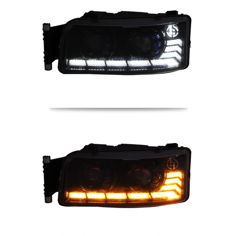 High-Brightness LED Projector Headlights for Shacman TX Dump Trucks