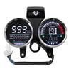 Motorcycle Tachometer Speedometer LCD Digital Odometer Trument Gauges Dashboard Cluste For Suzuki Modified Parts