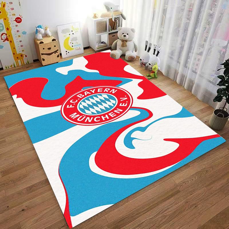 FC Bayern Munich Designed floor mat, suitable as a non-slip mat for the living room or bedroom sofa