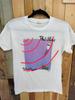 T-shirt Blanc Vintage 1985 Phil Collins No Jacket Required Unisexe Unisexe