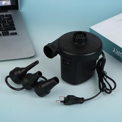 Portable Electric Inflatable Pump With 3 Nozzles Air Mattress Boat Auto Air Inflatable Pump For Car Home Use Camping Inflator