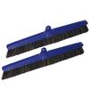 Yamazaki Sangyo Condor Free Broom C SP Spare Broom, 32cm Wide, Blue, Set of 2, Made In Japan, Stylish for Indoor and Outdoor Use, Entryway, Long Handl