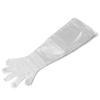 100Pcs Long Arm Disposable Plastic Gloves Safe Reliable Multipurpose Veterinary Long Gloves for