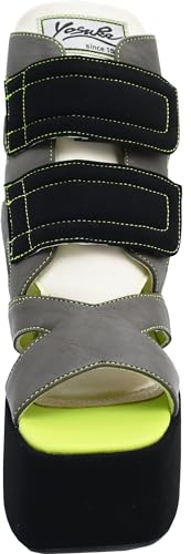 Yosuke Women's Heeled Sandals, Light Green, Size 23.0cm-23.5cm, 2810133
