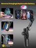 AOCHUAN Smartphone Gimbal Stabilizer Kit with OLED Focus and RGB Light for Video Professional Gimbal for iPhone 15 and Android X Pro Combo 3-Axis