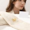 Sweet Butterfly Brooch Light Luxury Animal Metal Pin Flower Brooch Clothes Accessories