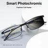 2025 Multifocal Photochromic Reading Glasses Near-far Dual-purpose Glasses Progressive Anti-Blue Light Fashion Business Eyewear