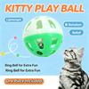Interactive Pet Balls with Bell – Puppy Cat Chase Rattle Toy for Indoor Play & Exercise