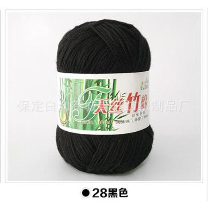 Tongxinyuan Bamboo Charcoal Cotton Fine Wool Thread Hand Knitted Diy Baby Children'S Thread Special Treatment Crochet Thread