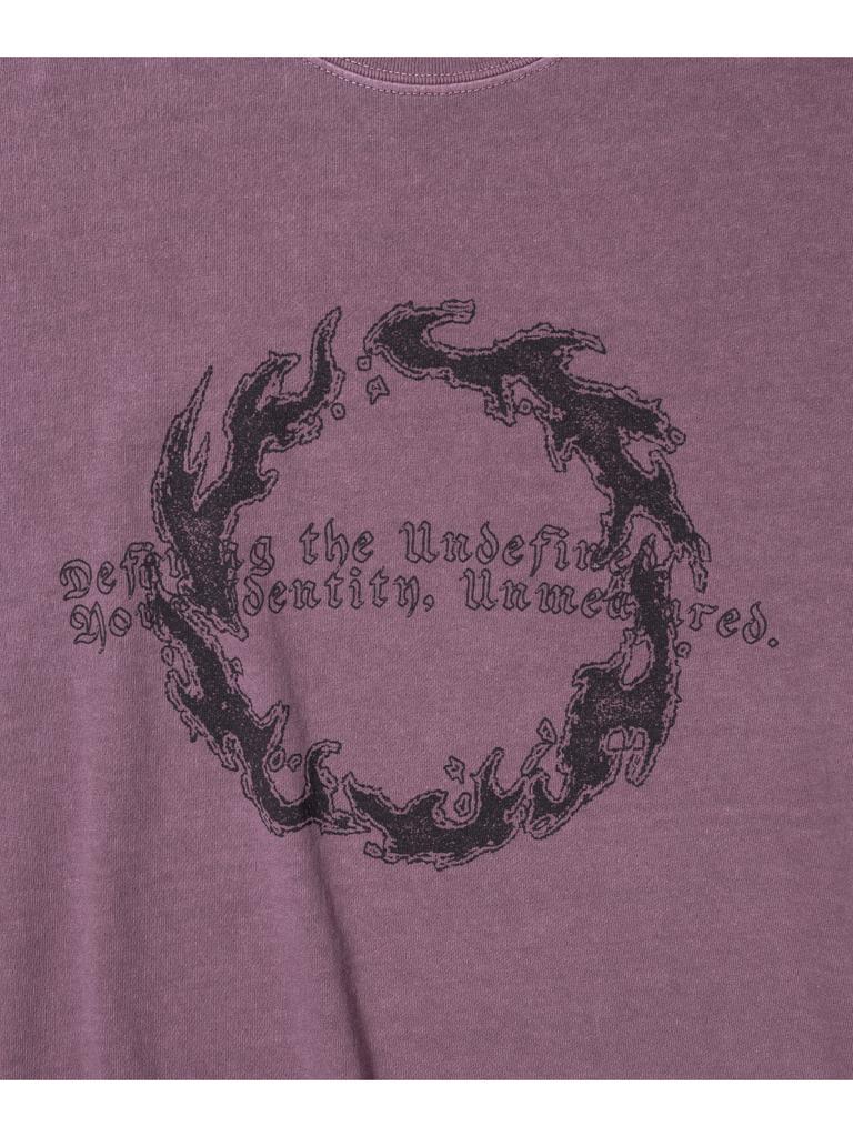 MASSNOUN Eternal Loop Pigment Short Sleeve T-Shirt Msits007-Mg