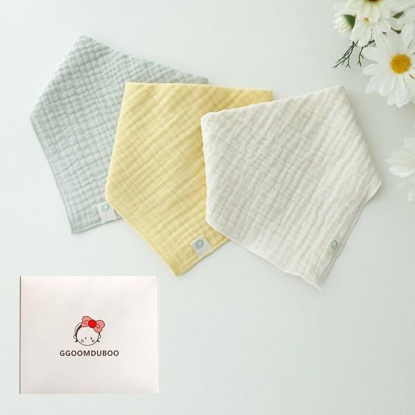 Dream tofu potrójny szalik na szelkach 3-częściowy zestaw upominkowy + opakowanie, koreańskie produkty dla dzieci