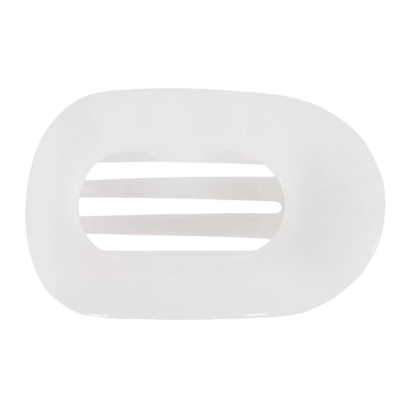 Sweet Flat Round Claw Hair Clip Nonslip Strong Hold Hair Jaw Clip Barrettes Headwear Fashion Hair Styling Accessories