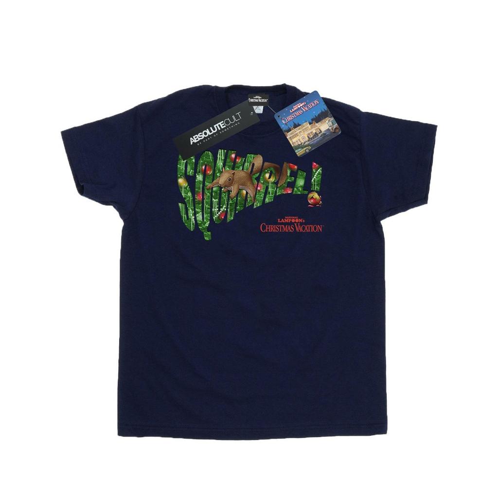 National Lampoon´s Christmas Vacation Mens Squirrel Tree T-Shirt