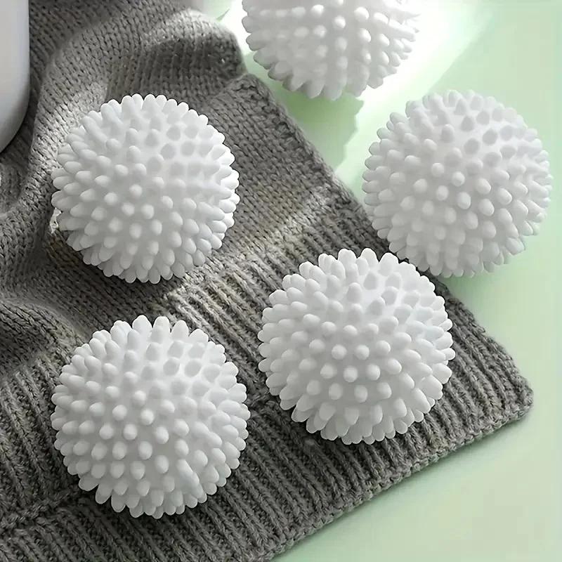 Reusable Laundry Balls Gentle Cleaning Removes Dirt Hair Softens Clothes Friction Free Anti Tangling Properties Washing Balls
