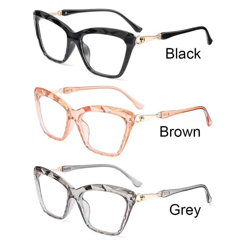 Fashion Cat Eye Square Frame Reading Glasses Urltra-Light Eye Protection Men Women Elegant Comfortable Eyeglasses +100~+400